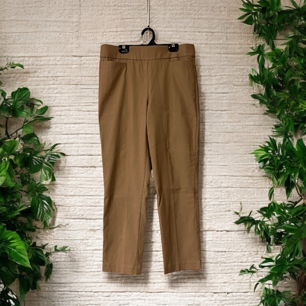 Alfred Dunner Petite Tan Pants